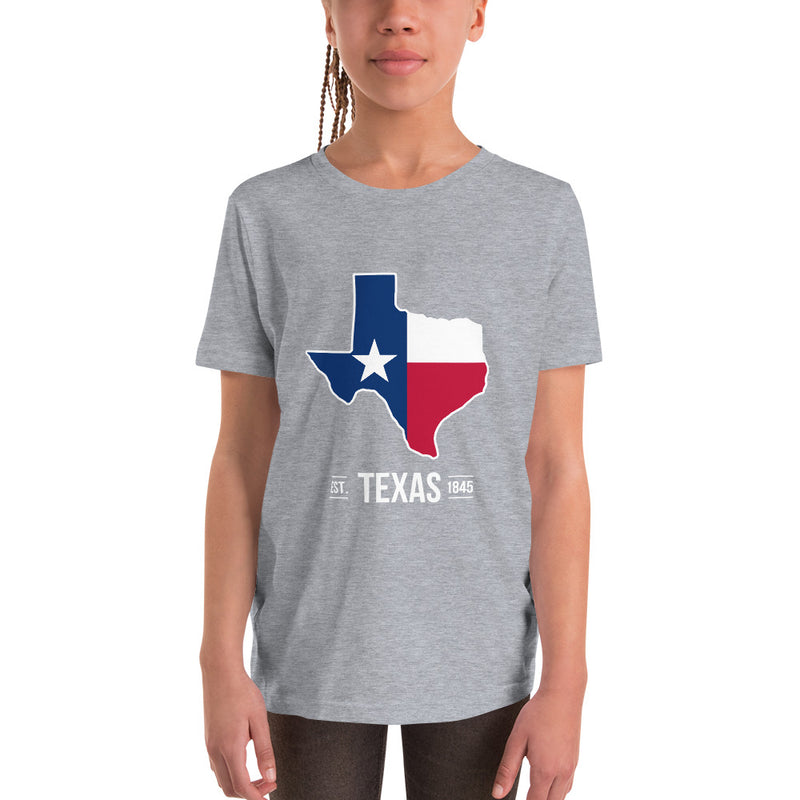 Youth Short Sleeve Texas Flag T-Shirt