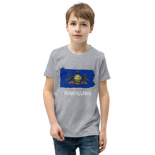 Boy's T-Shirt - Pennsylvania - State Flag