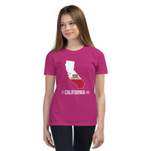 Youth Short Sleeve T-Shirt - California State Flag