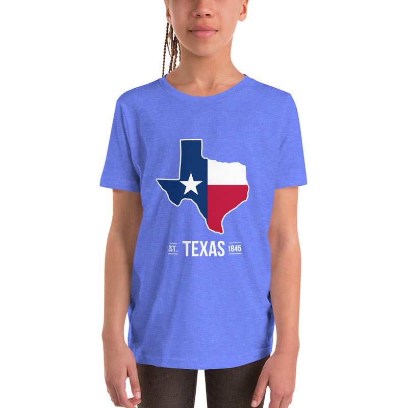 Youth Short Sleeve Texas Flag T-Shirt