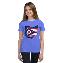 Girl's T-Shirt - Ohio - State Flag