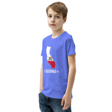Youth Short Sleeve T-Shirt - California State Flag