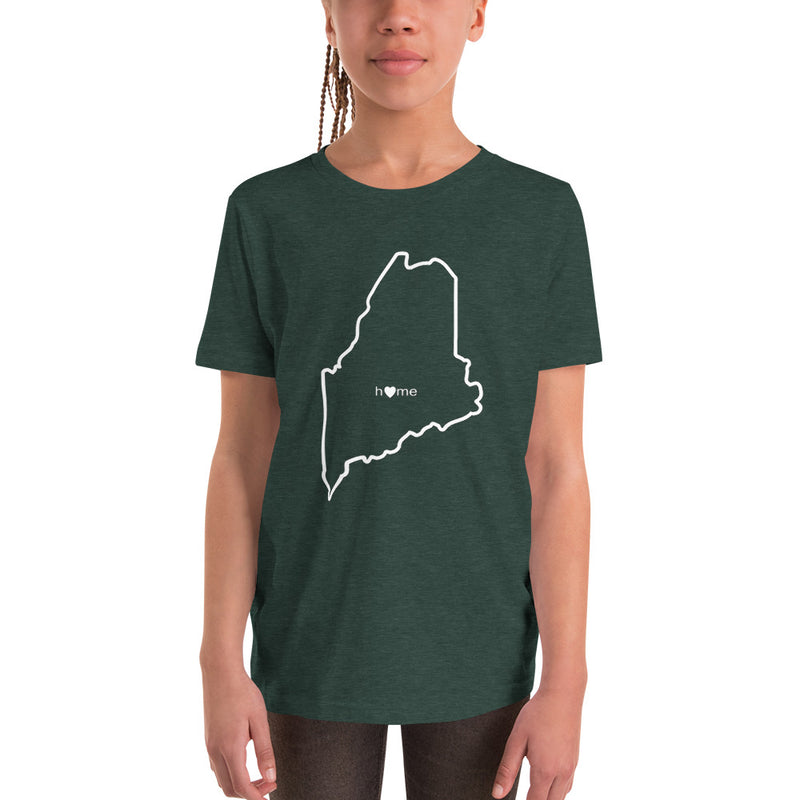 Youth Short Sleeve Maine T-Shirt