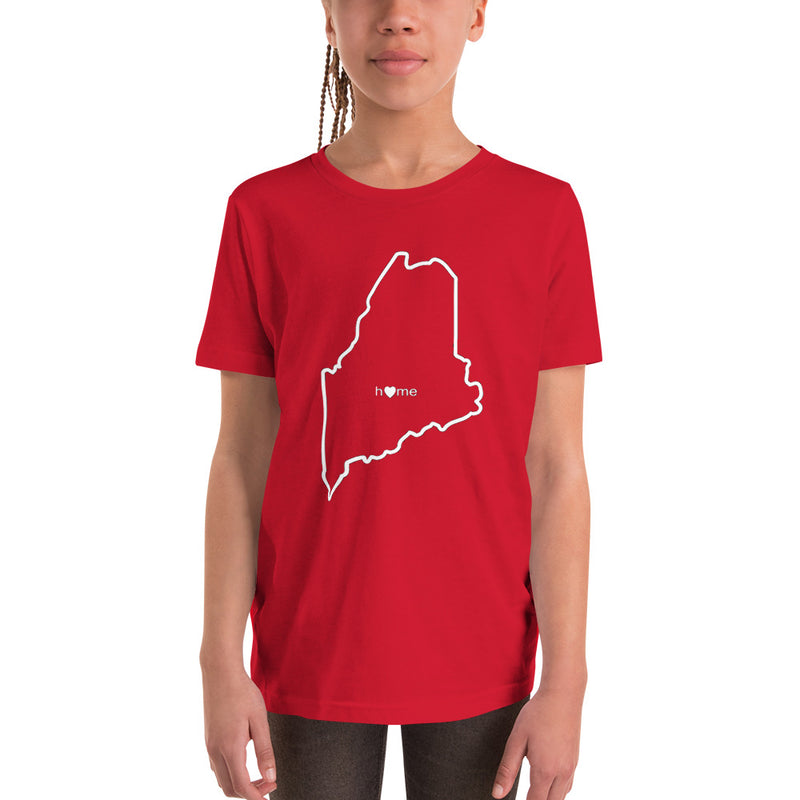 Youth Short Sleeve Maine T-Shirt