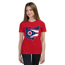 Girl's T-Shirt - Ohio - State Flag