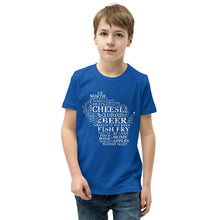 Youth Boys T-Shirt - Wisconsin - Words