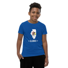 Boy's T-Shirt - Illinois - State Flag