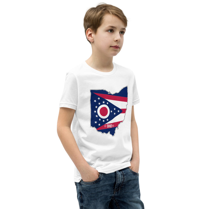 Boy's T-Shirt - Ohio - State Flag